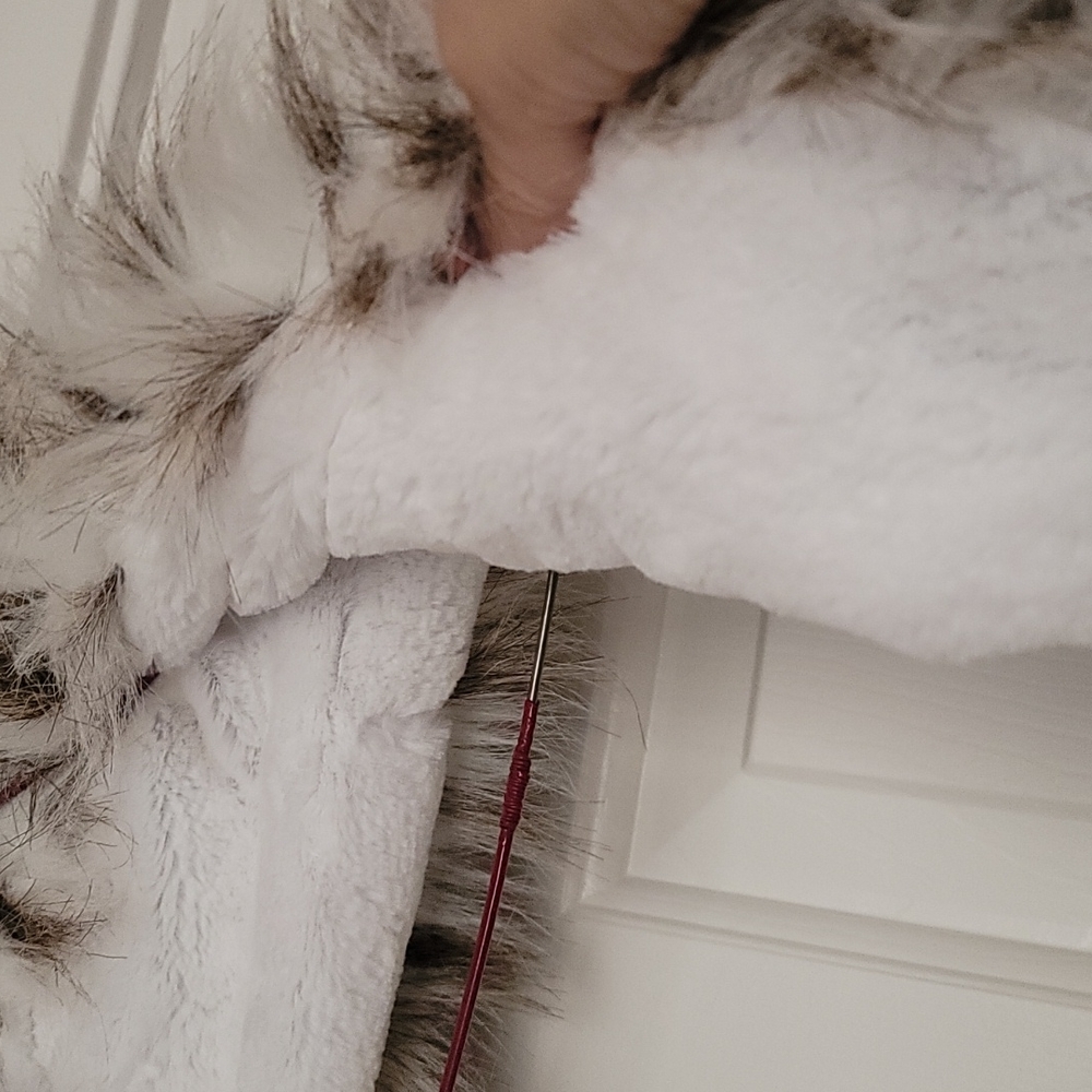 Fake Lynx stole or scarf - Picture 4 of 6